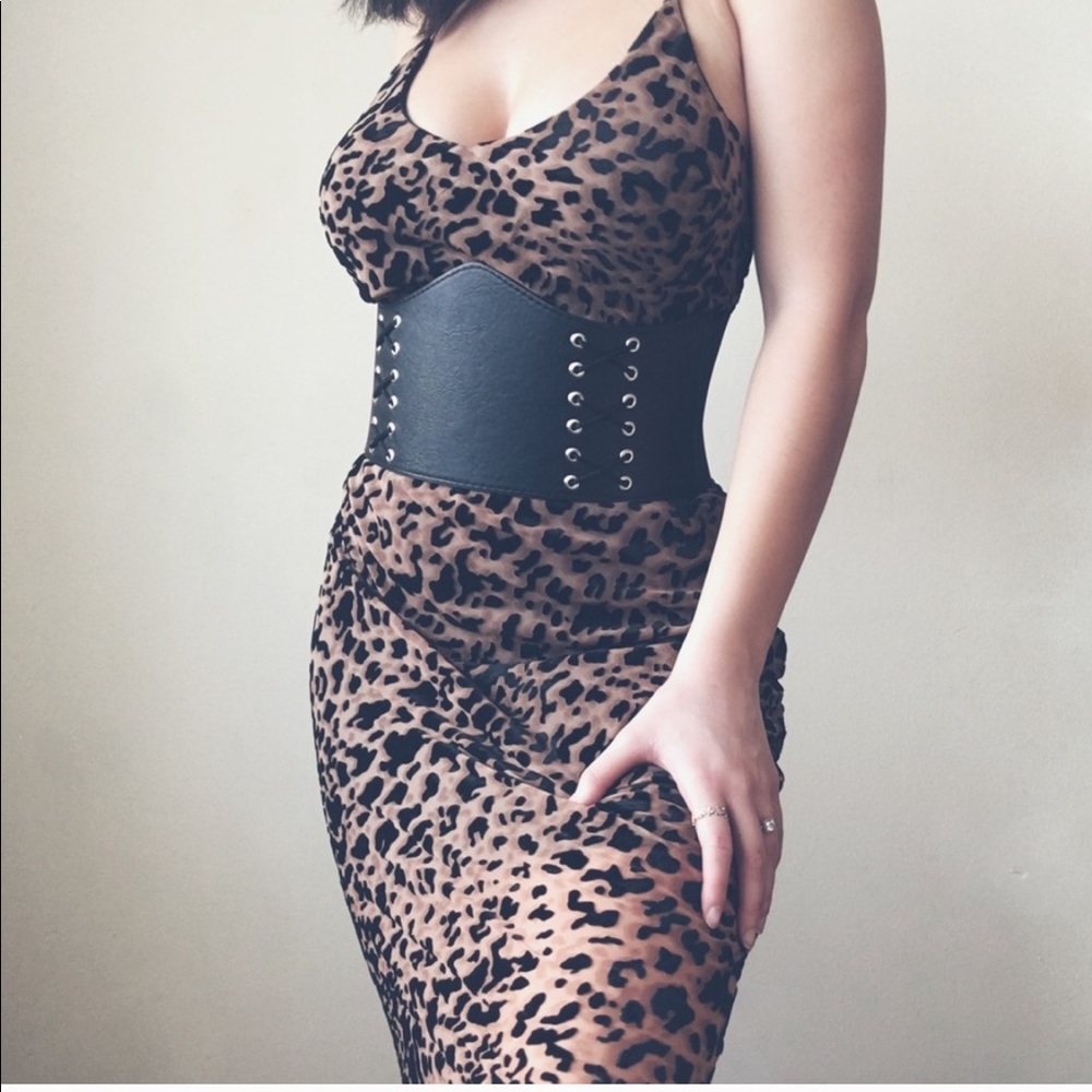 Black Corset Belt